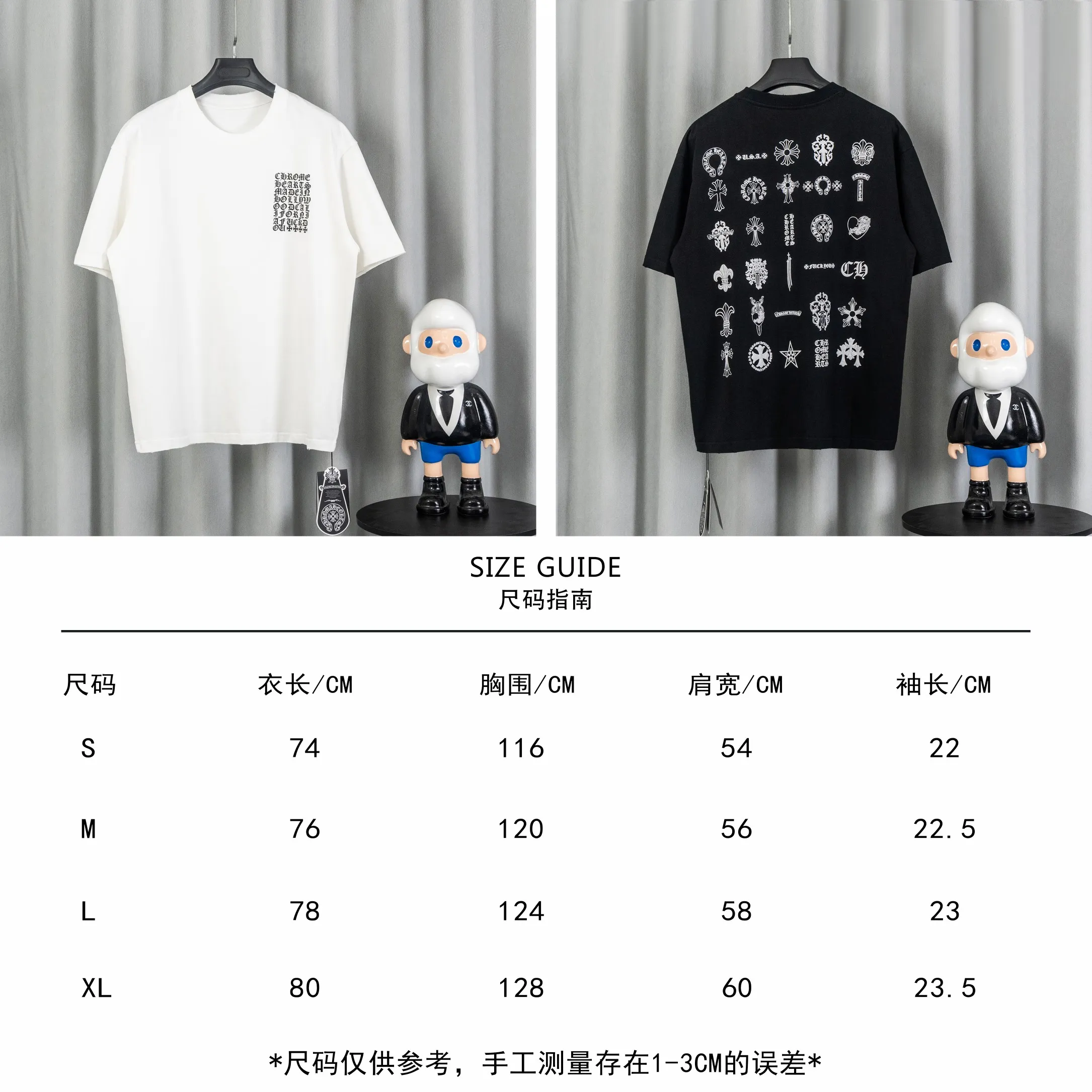 Chrome Hearts CH Black 2026 Authentic 0 Quality 0 Sizes: S M L XL